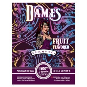 Dames Gummy Co - Psilocybin Edible Gummies 1500mg