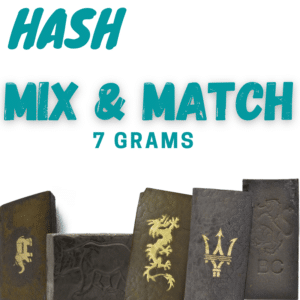 Hash Mix 7g - Premium Canadian Hash Available for Online Purchase at Budora