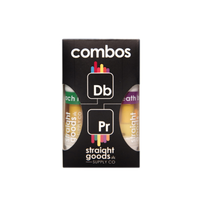 Straight Goods 2 In 1 Combos – (2 x 1 Gram Carts)