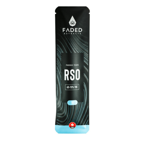 Rick Simpson Oil 1g (RSO) Syringe By Faded Cannabis