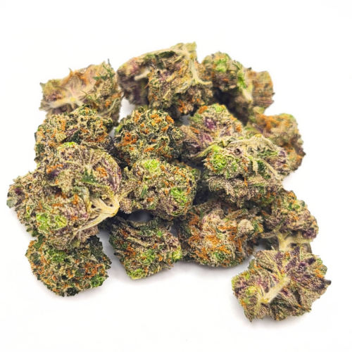 High-quality Pink Rockstar Small indica cannabis buds. Available at Budora.