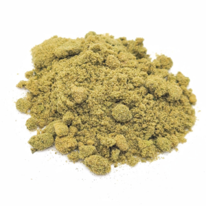 Donkey Butter Kief, a high-quality cannabis concentrate product from Budora.