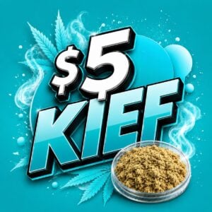 5g kief variety pack — assorted high-quality kief