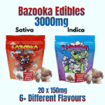 Budora - Weed Delivery Vancouver Same-day Bazooka Edibles 3000mg