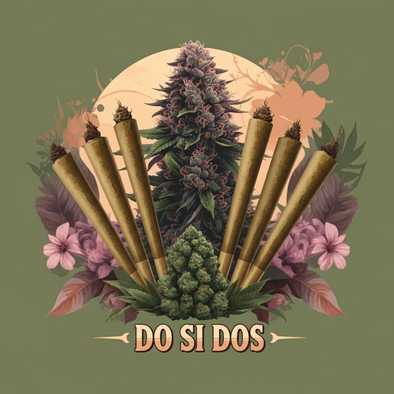 Do Si Dos Pre-roll Joints (0.7g) - Pack of 5 1 Do Si Dos Pre-roll Joints (0.7g) - Pack of 5 Do Si Dos