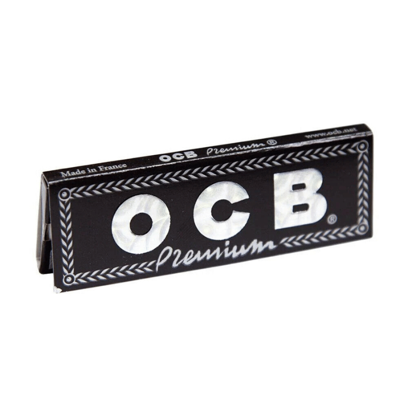 Buy Weed Online in Manitoba OCB Premium Black Rolling Paper 1¼