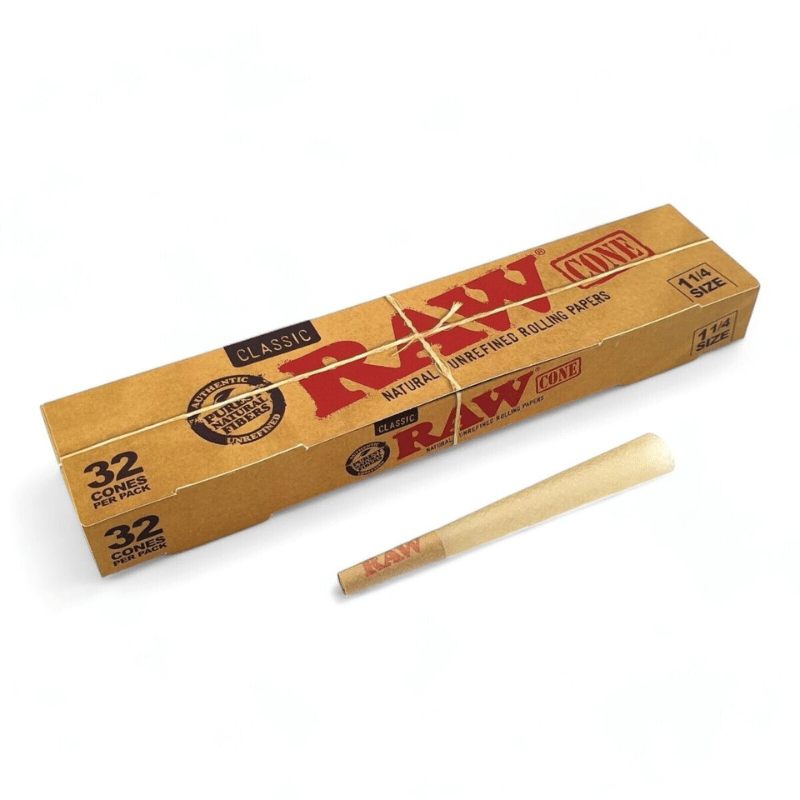 Buy Weed Online in Manitoba RAW Classic 1¼ Cones Pack of 32