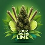 Sour Jamaican Lime Pre-roll Joints (0.7g) - Pack of 5