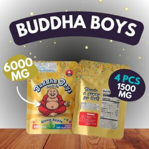 Buddha Boys Gummies - 6000mg THC