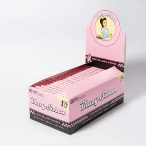 Blazy Susan Pink Rolling Papers 1¼