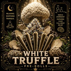 White Truffle Pre-roll Joints (0.7g) - Pack of 5