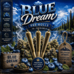 Blue Dream Pre-roll Joints (1g) – Pack of 3