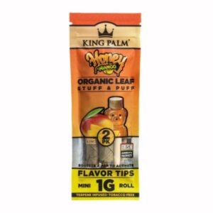 King Palm 2 Mini Rolls - Honey Mango