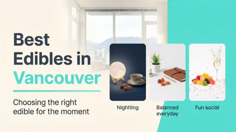 Best edibles in Vancouver guide to THC and CBD gummies